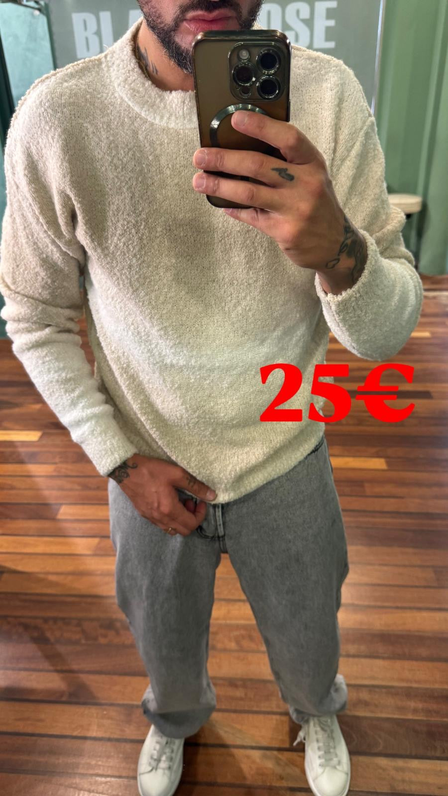 PULLOVER RAINBOW BIS