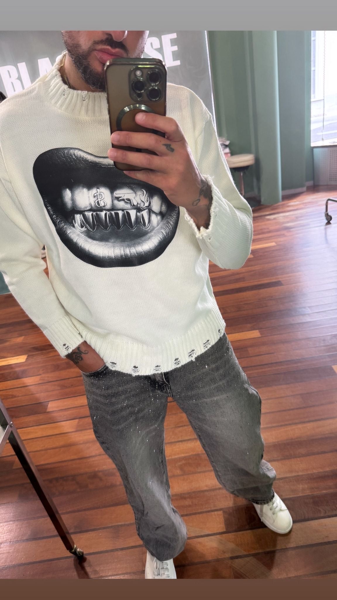 PULLOVER LA BOUCHE