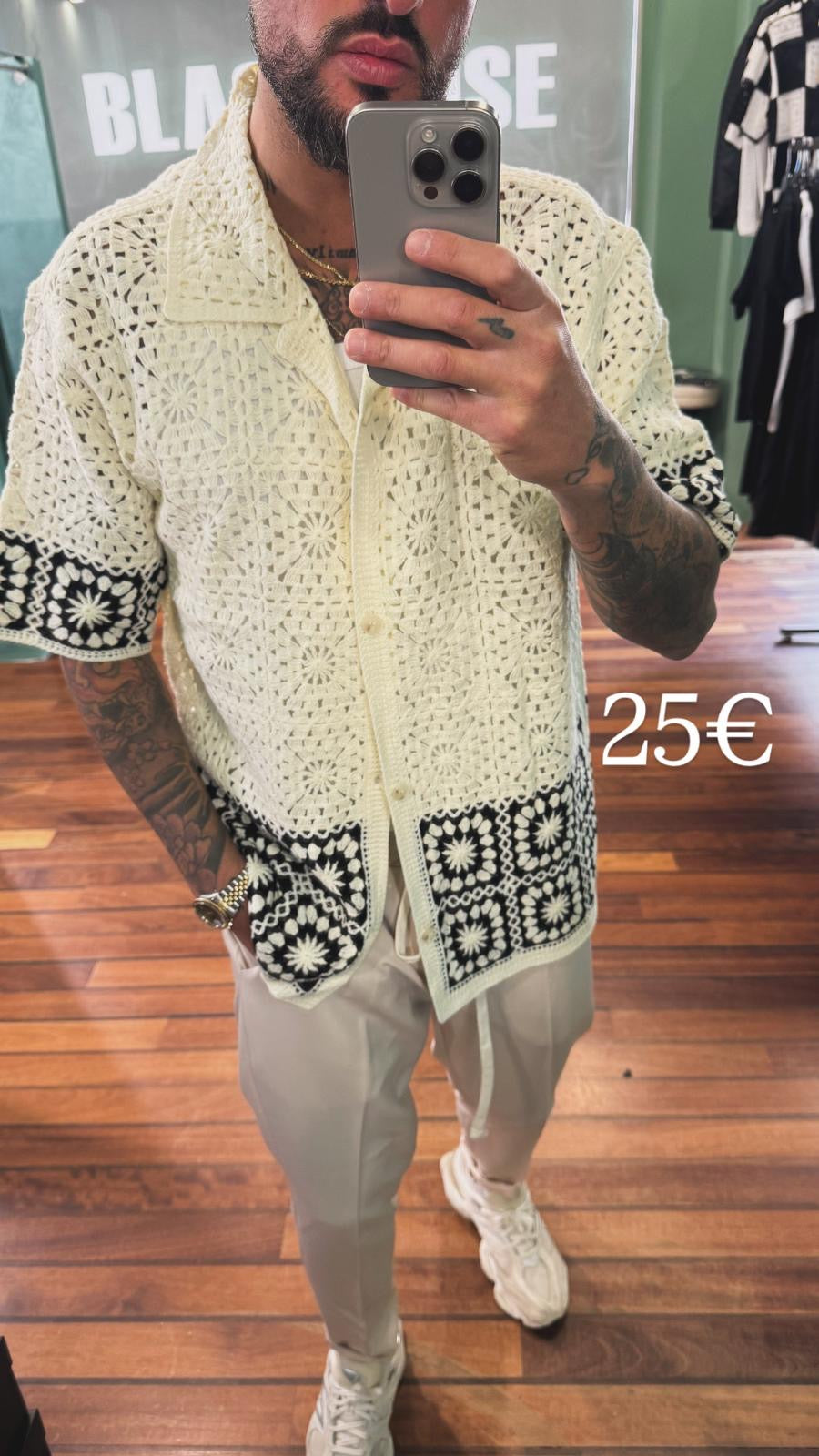 T-SHIRT CAMICIA SANCHEZ