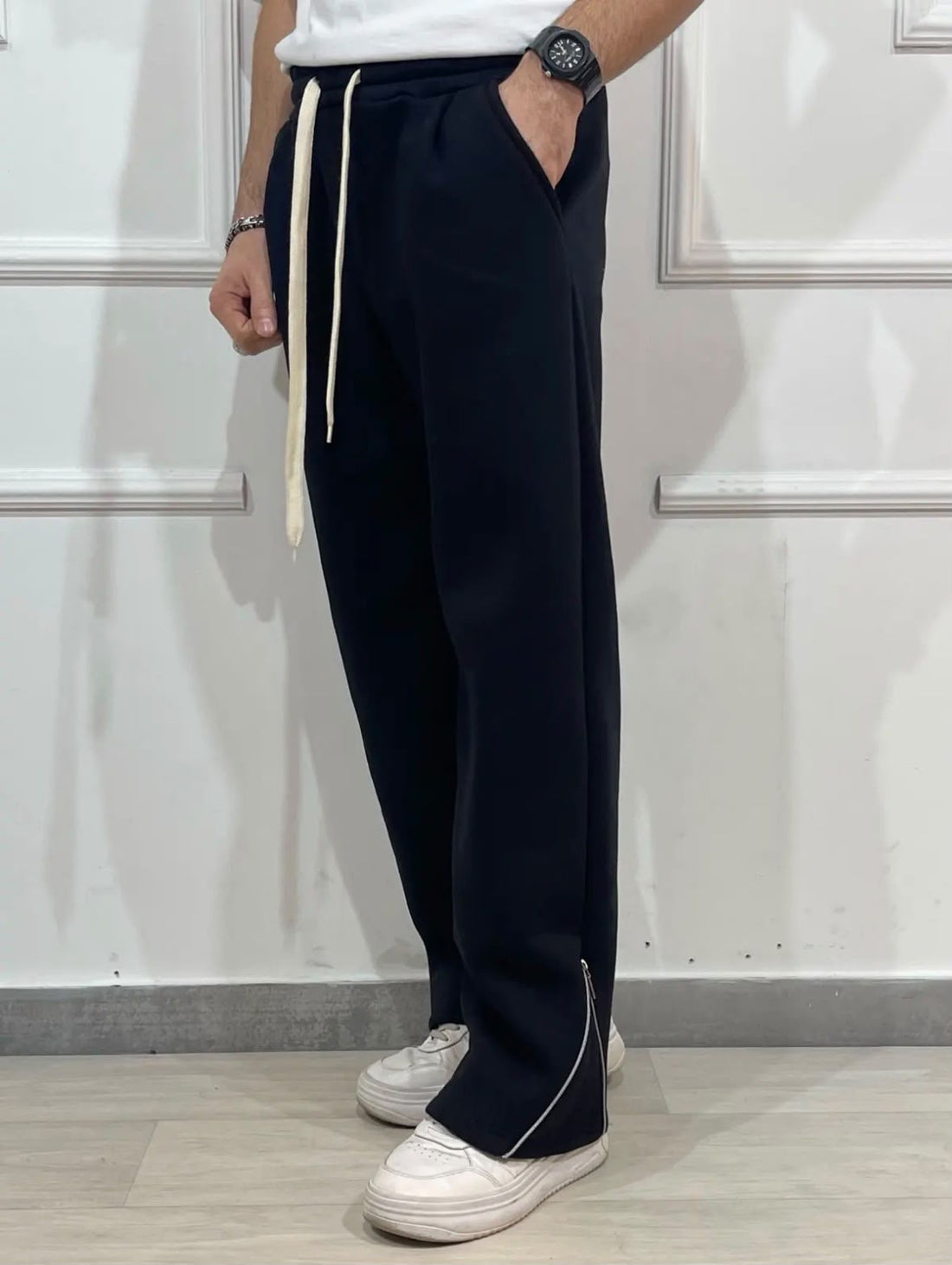PANTALONE FELPATO FLARE