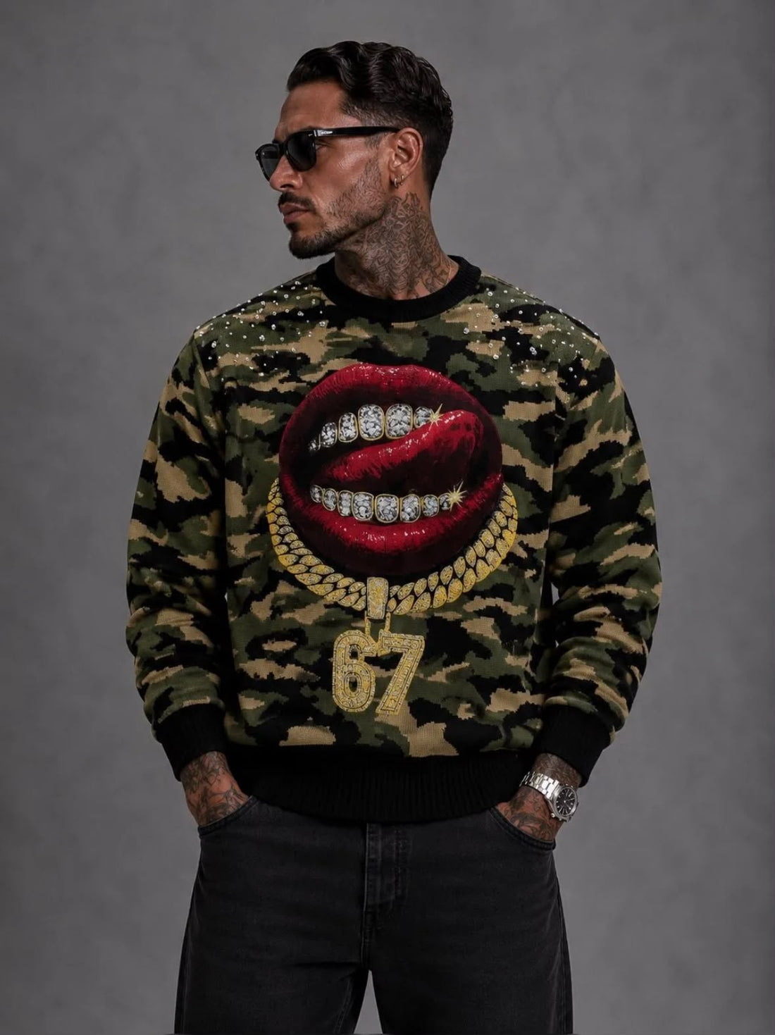 PULL CAMOU PRINT