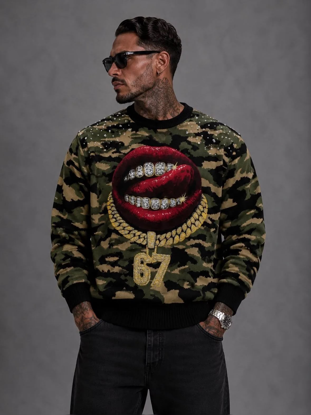 PULL CAMOU PRINT
