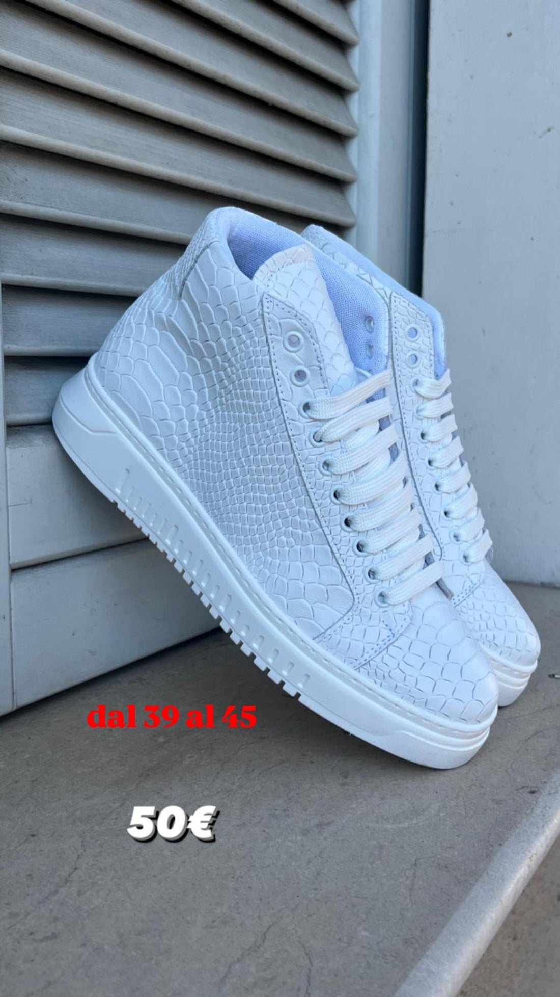 SNEAKERS COCONUT HIGH