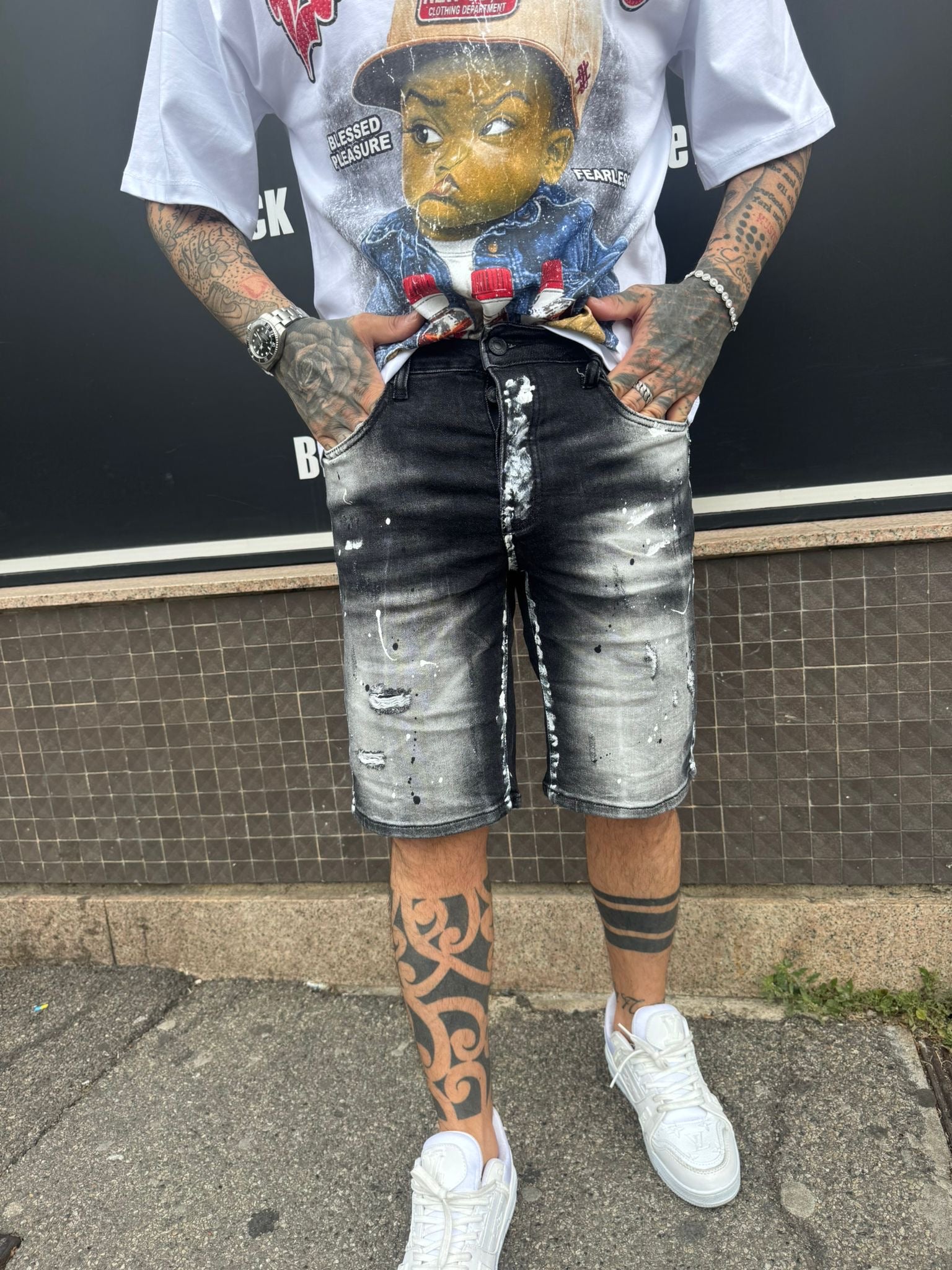 SHORTS DENIM BARTESAGHI