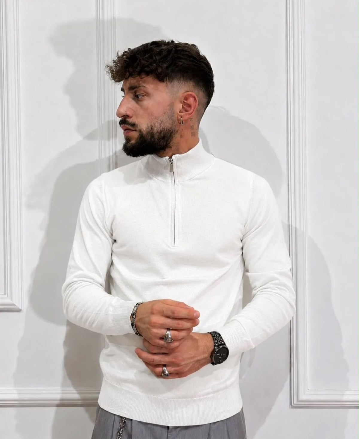 PULL ROMAN HALF ZIP