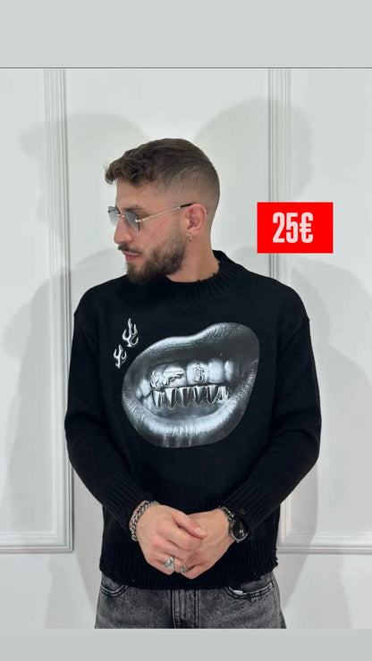 PULLOVER LA BOUCHE