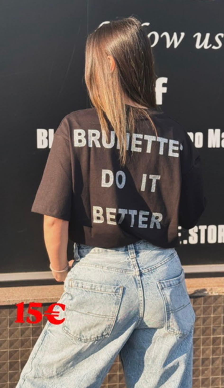 T-SHIRT BRUNETTE