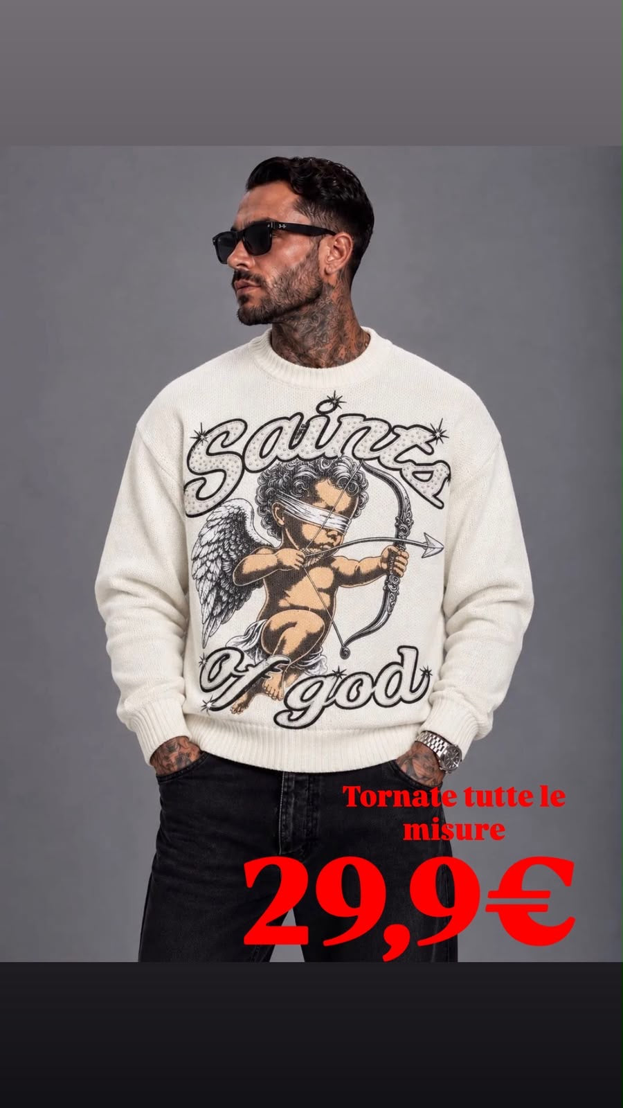 PULLOVER SAINTS