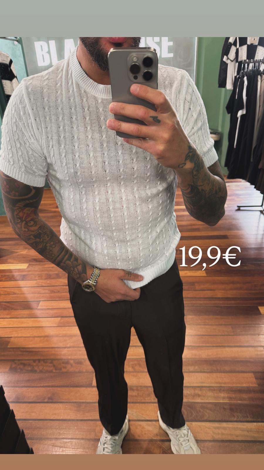 T-SHIRT REDONDO