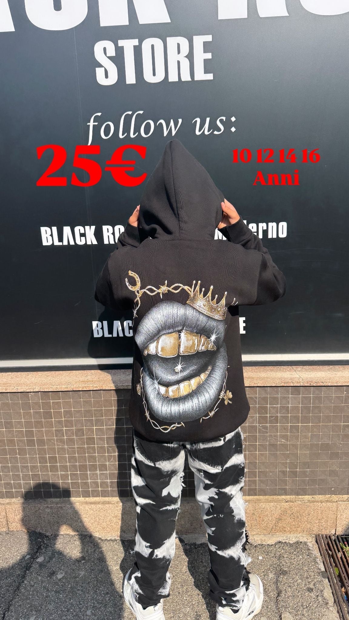 FELPA LA BOUCHE KIDS