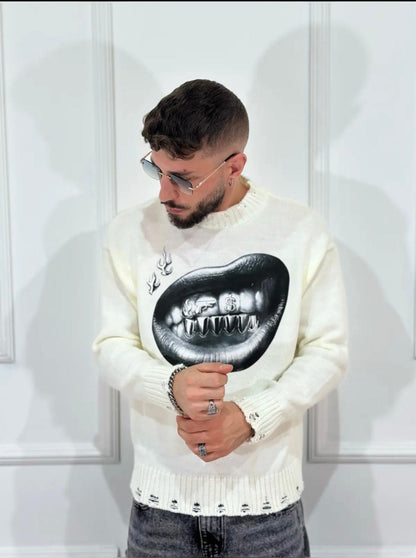 PULLOVER LA BOUCHE