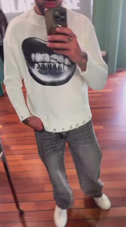 PULLOVER LA BOUCHE