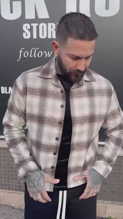 CAMICIA STARS CHECKED